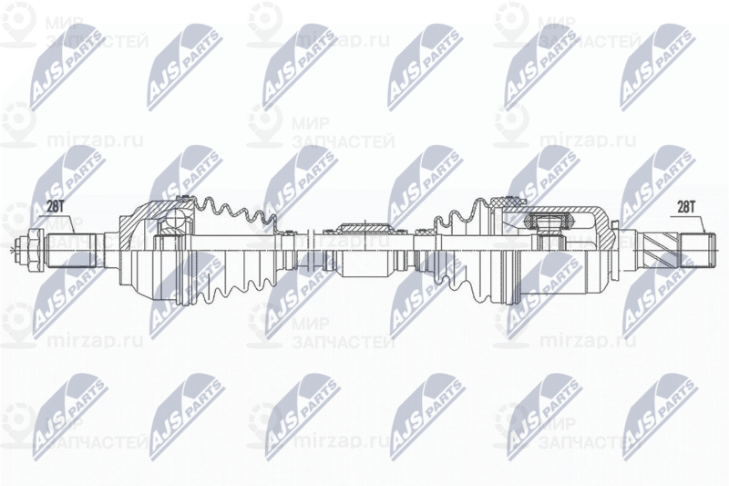 Запчасть NTY NPWMZ060