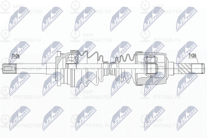 Запчасть NTY NPWMZ066