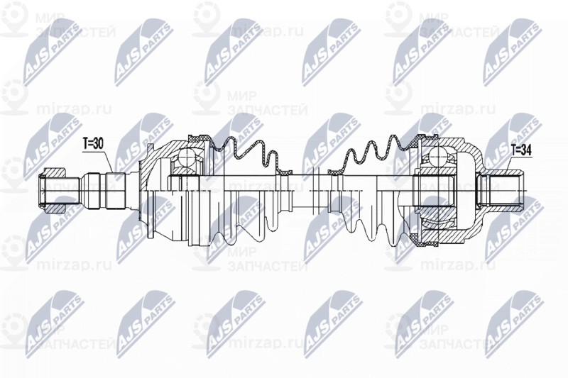 Запчасть NTY NPWPL083