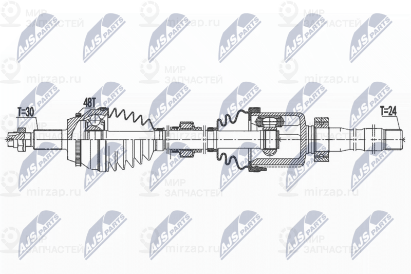 Запчасть NTY NPWTY153