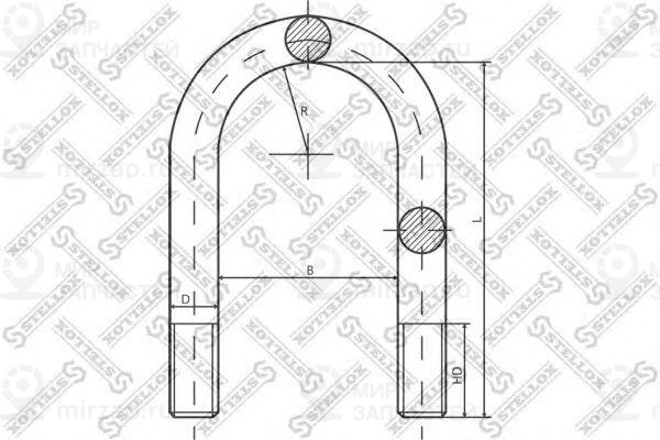 Запчасть STELLOX 8464414SX