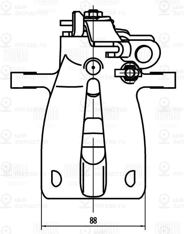 Тормозной суппорт TRIALLI CF800188