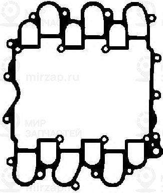 Прокладка, корпус впускного коллектора GLASER X5766201