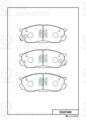 Запчасть KASHIYAMA D3074M