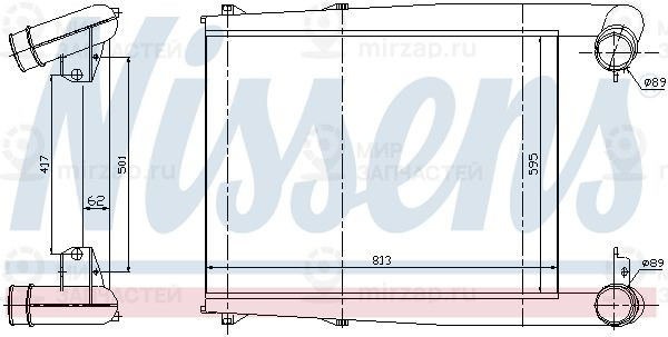 Интеркулер NISSENS 97025