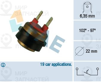Запчасть FAE 36290