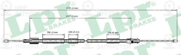 Запчасть LPR C0119B