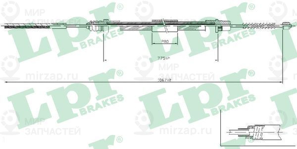 Запчасть LPR C0209B