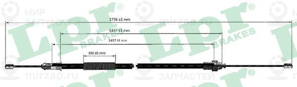 Запчасть LPR C0612B