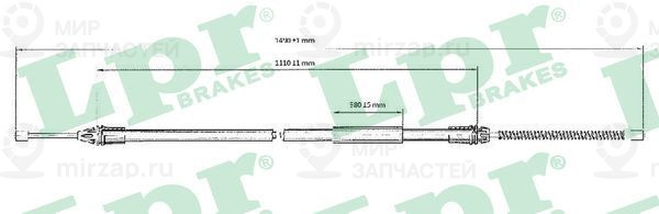 Запчасть LPR C0720B