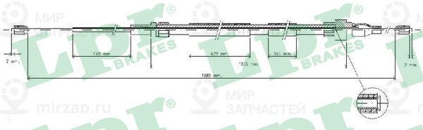 Запчасть LPR C0936B