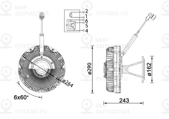 Запчасть MAHLE CFC173000P