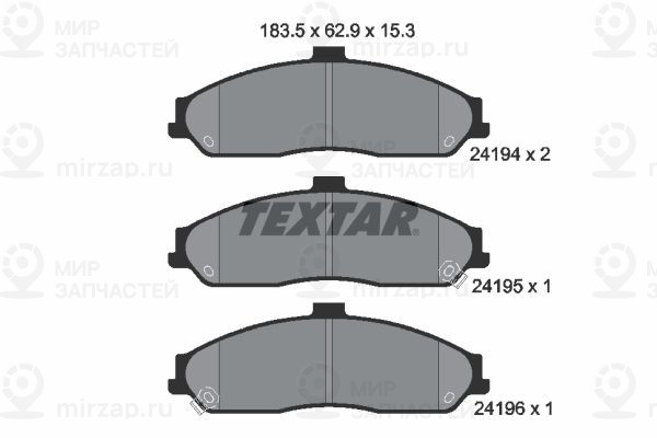 Запчасть TEXTAR 2419401
