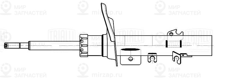 Амортизатор TRIALLI AG20163