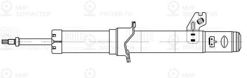 Амортизатор TRIALLI AG25361