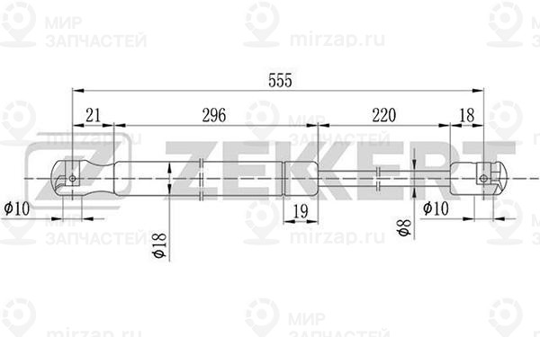 Запчасть ZEkkert GF1652