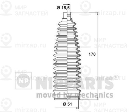 Запчасть NIPPARTS N2843024