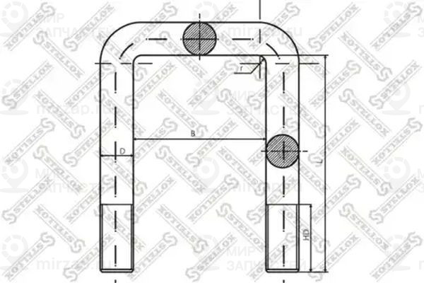 Запчасть STELLOX 8464341SX