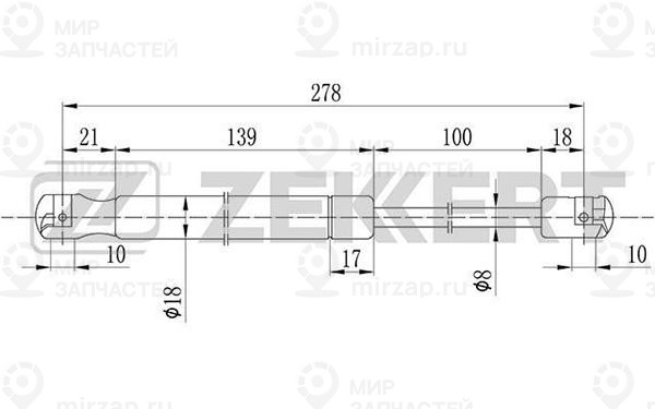 Запчасть ZEkkert GF1500