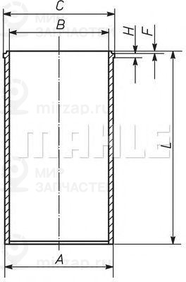 Запчасть MAHLE 213WT03