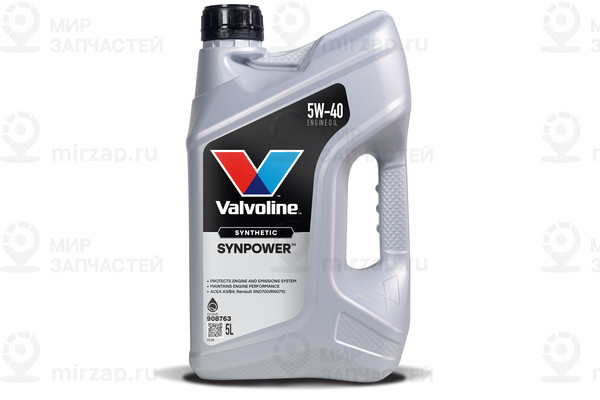 Масло Моторное Valvoline Synpower A3/B4 5W-40 5Л Valvoline 908763