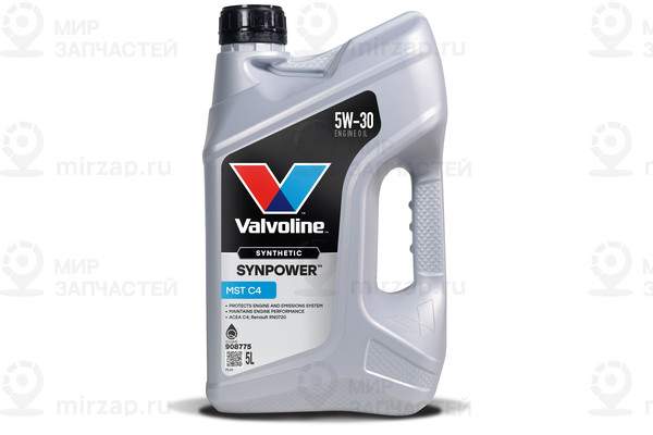 Масло Моторное Valvoline Synpower Mst C4 5W-30 5Л Valvoline 908775