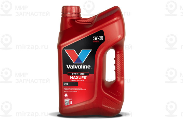 Масло Моторное Valvoline Maxlife C3 5W-30 5Л Valvoline 908802
