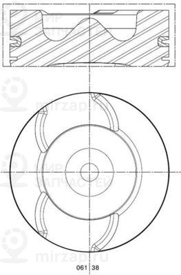 Запчасть MAHLE 0613800