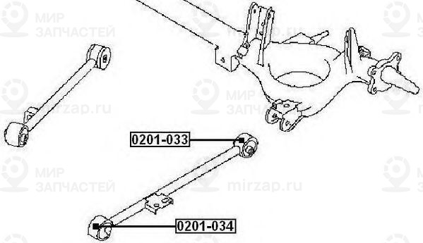 Запчасть ASVA 0201034