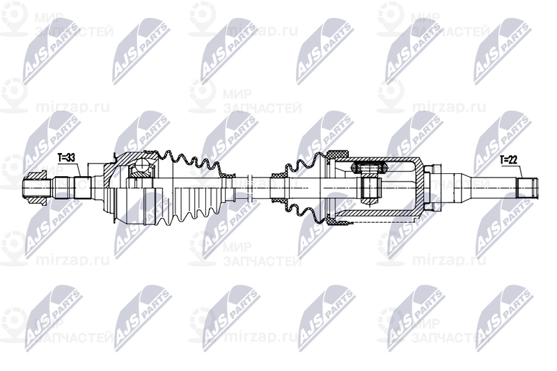 Запчасть NTY NPWDW061