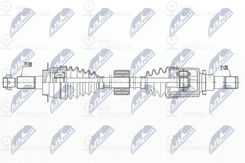 Запчасть NTY NPWSU037