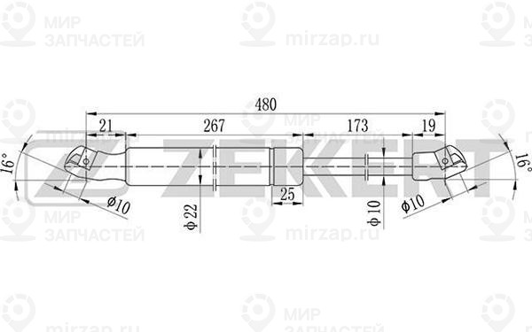 Запчасть ZEkkert GF1705