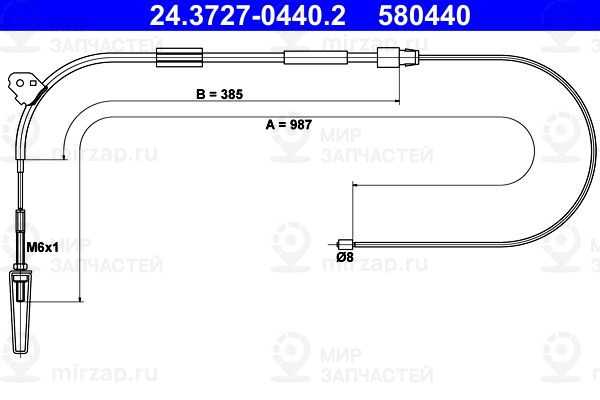 Запчасть ATE 24372704402