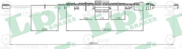 Запчасть LPR C0716B