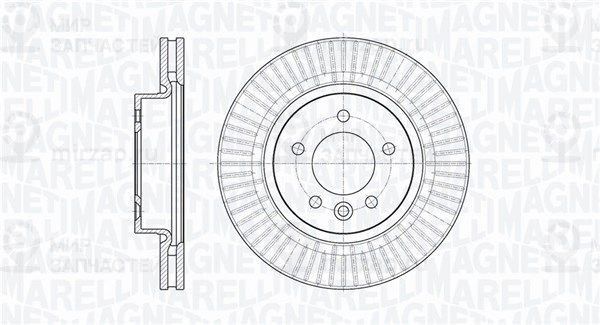 Тормозной диск MAGNETI MARELLI 361302040424