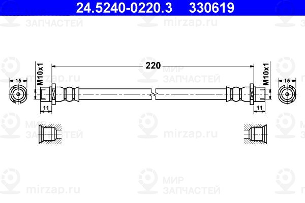Запчасть ATE 24524002203