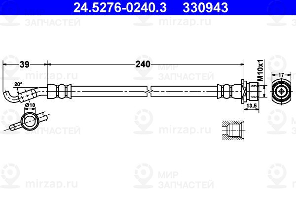 Запчасть ATE 24527602403