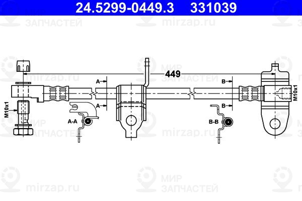 Запчасть ATE 24529904493