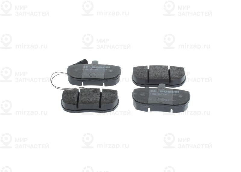 Комплект тормозных колодок, дисковый тормоз BOSCH 0986494535