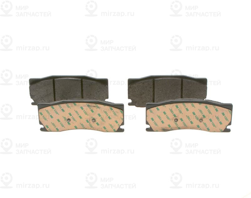Комплект тормозных колодок, дисковый тормоз BOSCH 0986494868