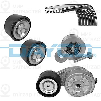 Комплект поликлинового ремня DAYCO KPV113HD