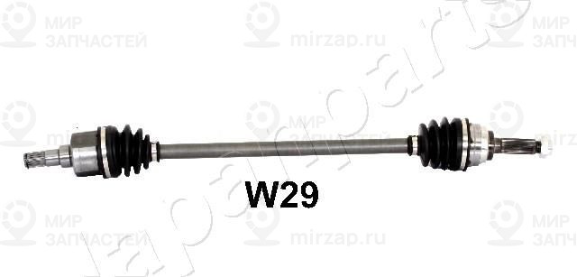 Приводной вал JAPANPARTS GIW29