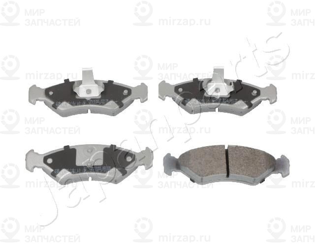 Комплект тормозных колодок, дисковый тормоз JAPANPARTS PA354AF