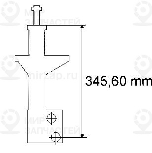 Амортизатор SACHS 230315
