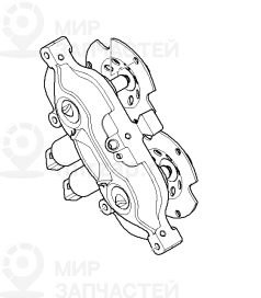 Оборотный исполнительный узел ZYL. 1-5
 BMW 11367841073