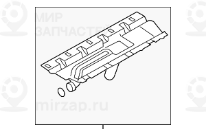 Всасывающий трубопровод
 BMW 11417590738