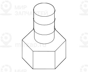 Резьбовая пробка
 BMW 11427557513