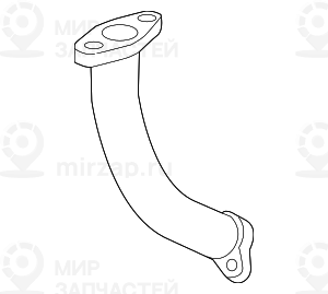 Маслопровод сливной
 BMW 11427617535