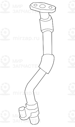 сливной трубопровод ZYL. 1-4
 BMW 11427844986