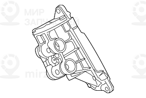 Корпус Термостата С Термостатом 116 Cel
 BMW 11427850293